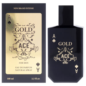 Intense Gold Ace by New Brand for Men - 3.3 oz EDP Spray